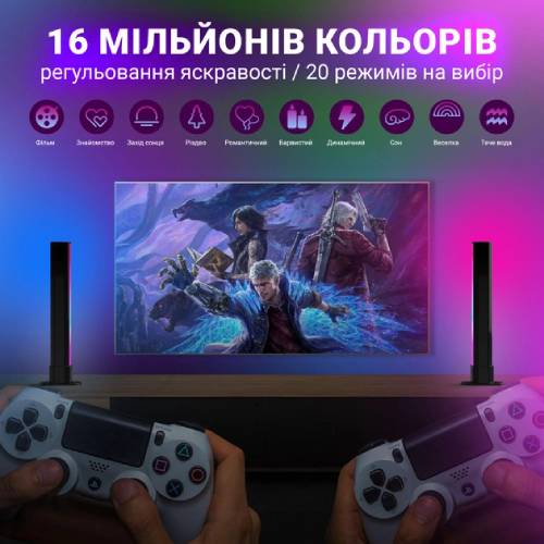 Зовнішній вигляд Нічник INSPIRE S002 Pro 70LED