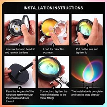 Проекционная светодиодная лампа INSPIRE RGB S3 Sunset-S3()