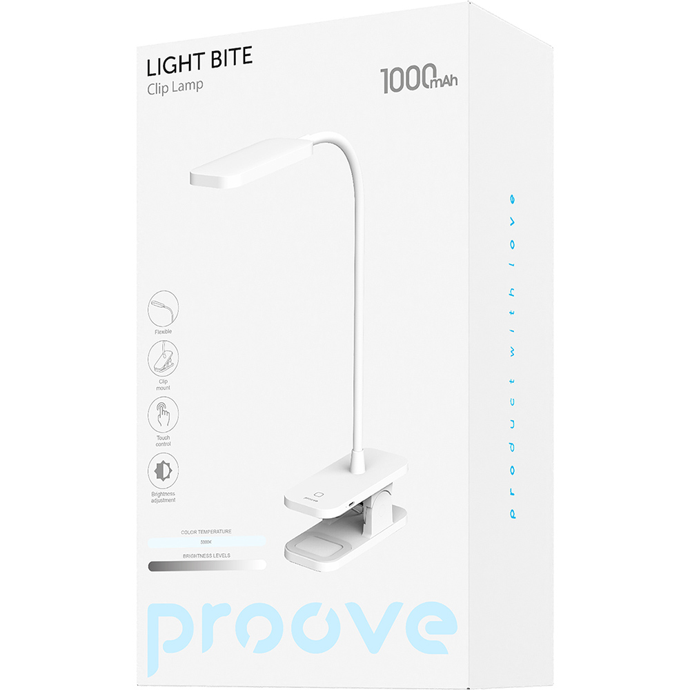 Настільна лампа PROOVE Light Bite White (57493) Кількість джерел світла 20