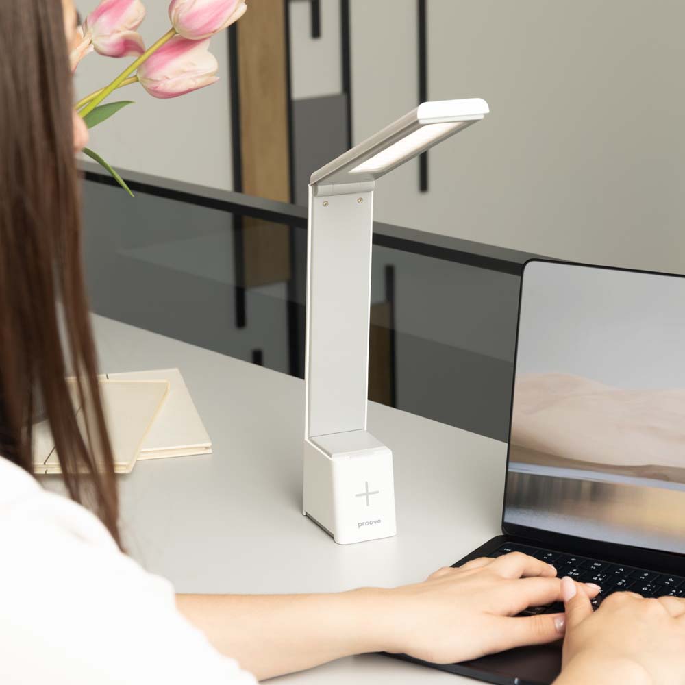 Фото Настільна лампа PROOVE Light Tower White (57494)