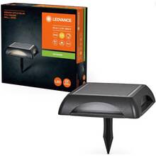 Світильник LEDVANCE ENDURA STYLE ROUND SOLAR UTILI 1.2Вт 3000K 60Лм Black (4058075834729)