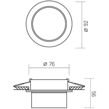 Светильники VIDEX GU1 (VL-SPF11R-W)