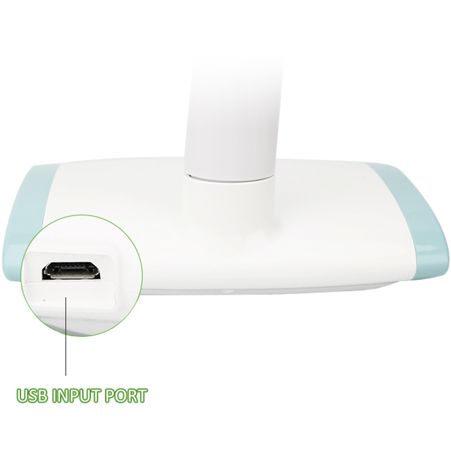 Фото Настільна лампа WEIDASI 5W 310lm USB 5V white (WD-6049)