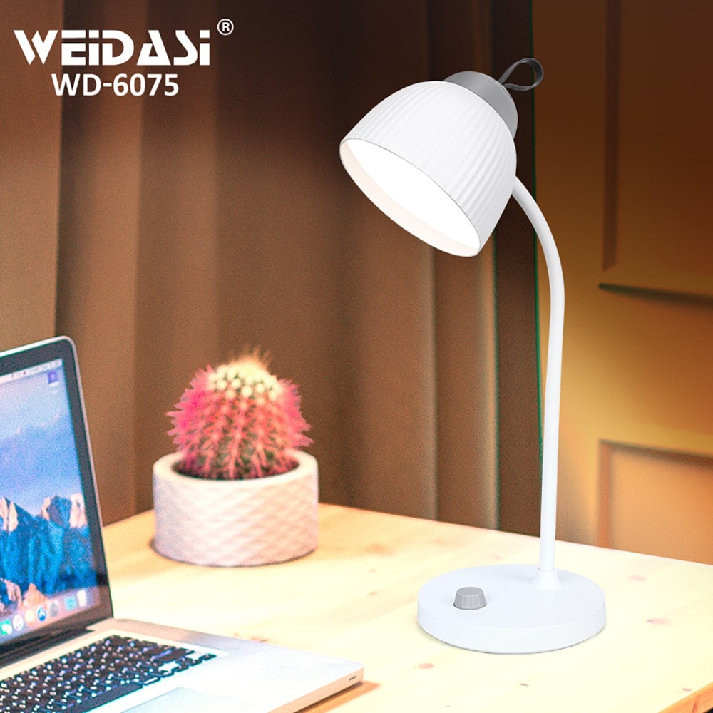 Замовити Настільна лампа WEIDASI 5W 371lm USB 5V white (WD-6075)