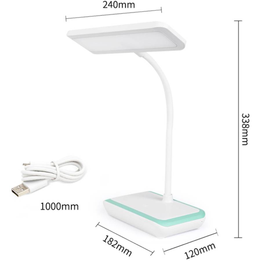 Фото Настольная лампа WEIDASI WD-6048 5W 153lm USB 5V White (WD-6048)