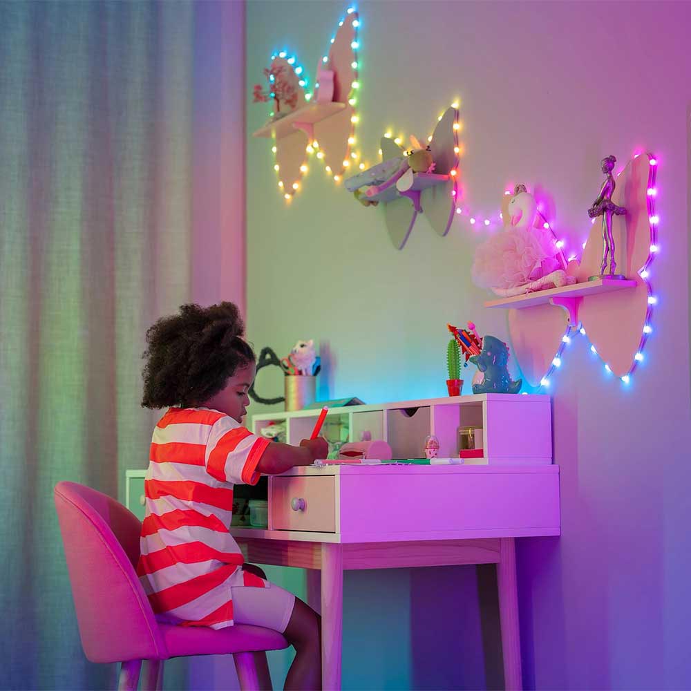 Внешний вид Гирлянда TWINKLY Smart LED Candies Heart RGB 200 12м (TWKH200RGB-G)