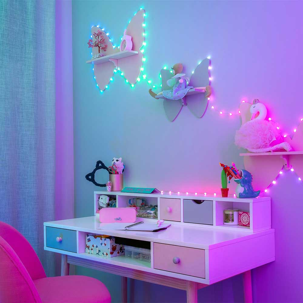 Фото Гірлянда TWINKLY Smart LED Candies Heart RGB 200 12м (TWKH200RGB-G)