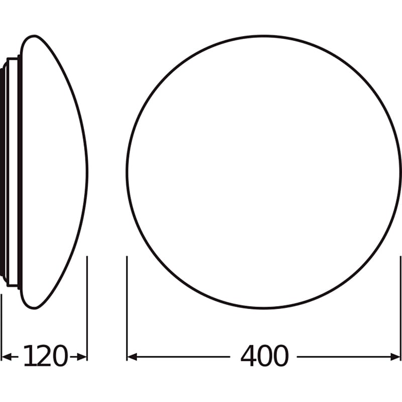 Светильник LEDVANCE SF CIRCULAR SF 24W 4000K White (4058075618046) Количество источников света 1