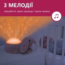 Іграшка-нічник ZAZU кролик RUBY з проектором (ZA-RUBY-01)