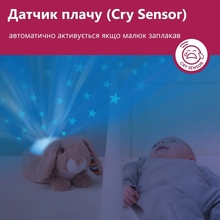 Іграшка-нічник ZAZU кролик RUBY з проектором (ZA-RUBY-01)
