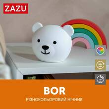 Ночник Zazu Bor силиконовый Многоцветный (ZA-BOR-01)