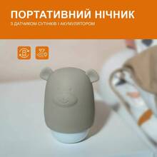 Ночник Zazu Benny Grey (ZA-BENNY-01)