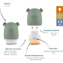 Нічник Zazu Benny Green (ZA-BENNY-02)