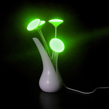 Ночник UFT Цветок Green (UFTFNGreen)
