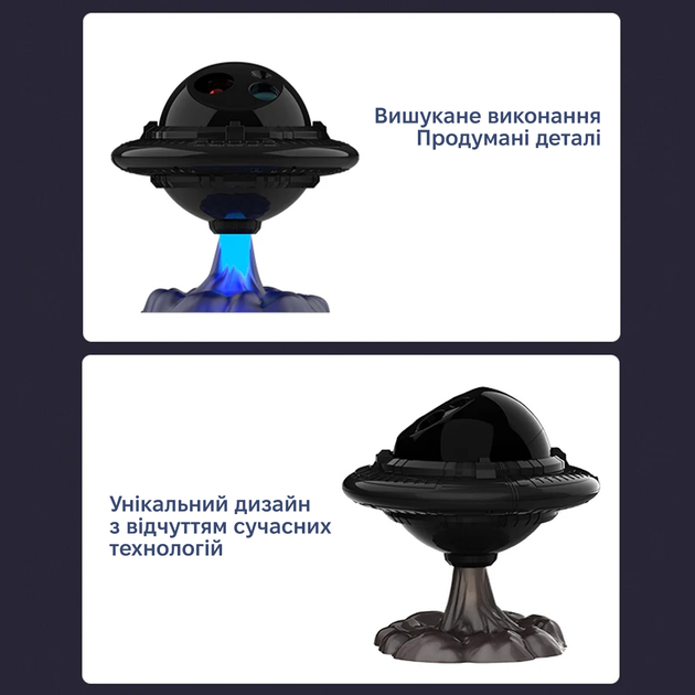 Заказать Ночник-проектор INSPIRE Летающая тарелка (LWS-R-10)