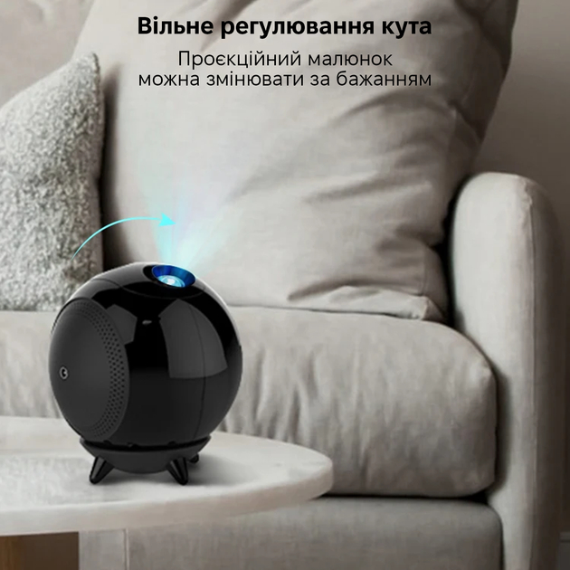 Ночник-проектор INSPIRE Планета та зоряне небо (LWS-R-11) Особливості пульт ДУ