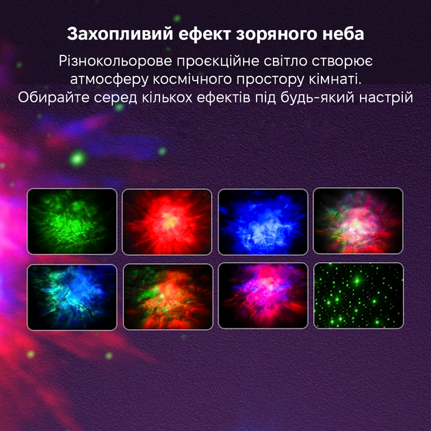 Покупка Ночник-проектор INSPIRE Зіркова річка та зоряне небо (LWS-R-12)