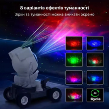 Ночник-проектор INSPIRE Місяць (LWS-R-15)