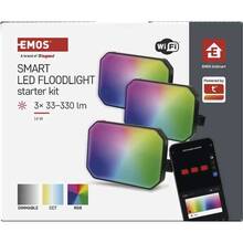 Прожектор EMOS 14 Вт RGBIC WIFI 3шт (ZIW184R)