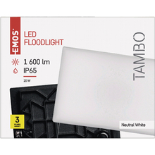 Прожектор EMOS LED TAMBO 20W 1600Lm 4000K IP65 (ZS2521) Прожектор EMOS LED TAMBO 20W 1600Lm 4000K IP65 (ZS2521)
