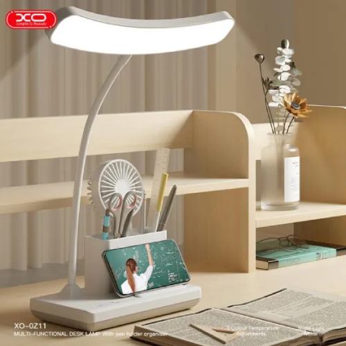 Настільна лампа XO OZ11 White Настільна лампа XO OZ11 White Тип живлення USB-порт