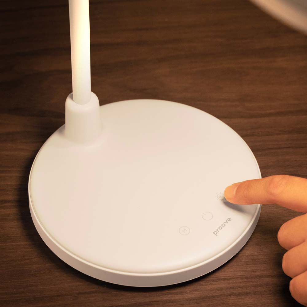 Зовнішній вигляд Настільна лампа PROOVE On Fleek 2200mAh White (DLMM22000202)