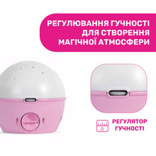 Ночник CHICCO Next2 Stars Pink (07647.10)