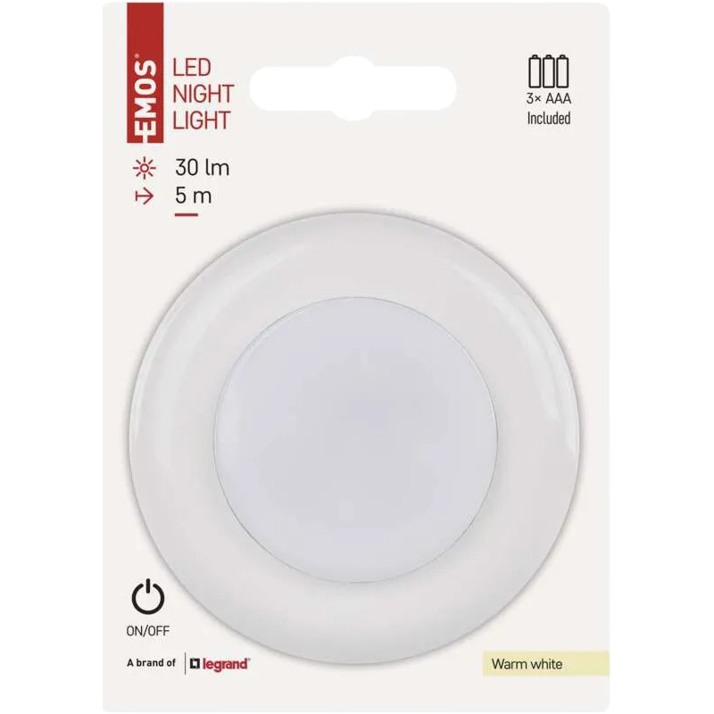 Фото Нічник EMOS P4722 White