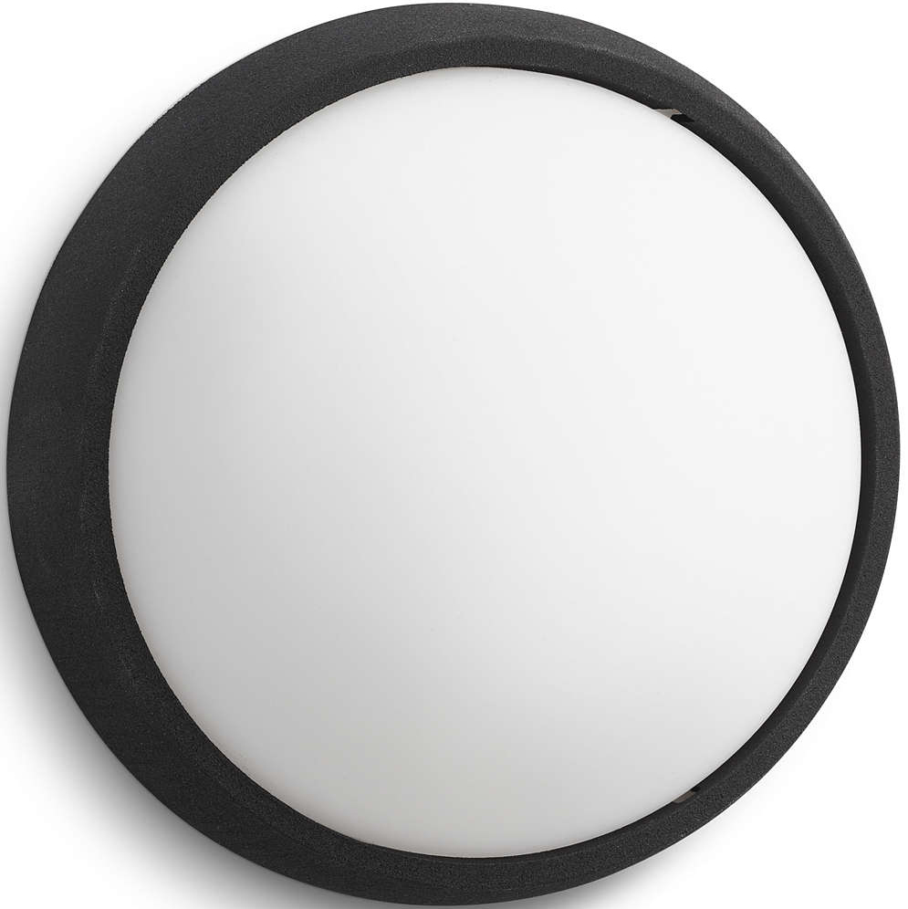 

Светильник PHILIPS myGarden Eagle LED 3W Black (915005109901), myGarden Eagle LED 1х3.5W Black