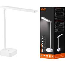 Настільна лампа 2E 5Вт 5000K 1200мАг USB-A без БП White (2E-DL1220)