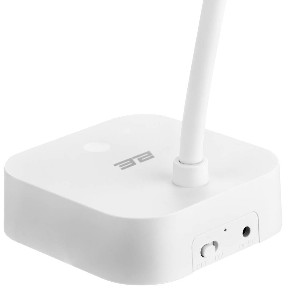 Настільна лампа 2E 5Вт 5000K 1200мАг USB-A без БП White (2E-DL1220) Тип живлення акумулятор