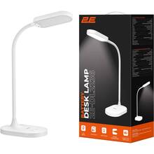 Настільна лампа 2E 9Вт 3000K 4000K 5700K 2200мАг USB-С без БП White (2E-DL2236)