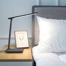 Настільна лампа OSRAM Panan DISK FOLD SQ з димером Black (4099854363887)