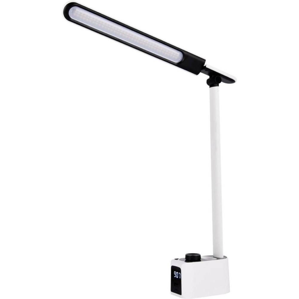 Настольная лампа OSRAM Panan Clock 2USB с димером White (4099854363641)