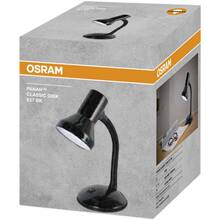 Настольная лампа OSRAM Panan CLASSIC DISK E27 Black (4099854364105)