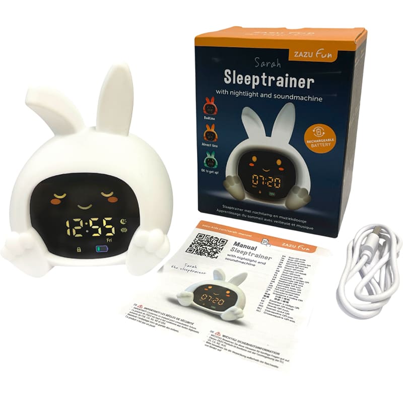 Ночник-часы ZAZU SARAH САРА (ZA-SARAH-01) Тип выключателя сенсор