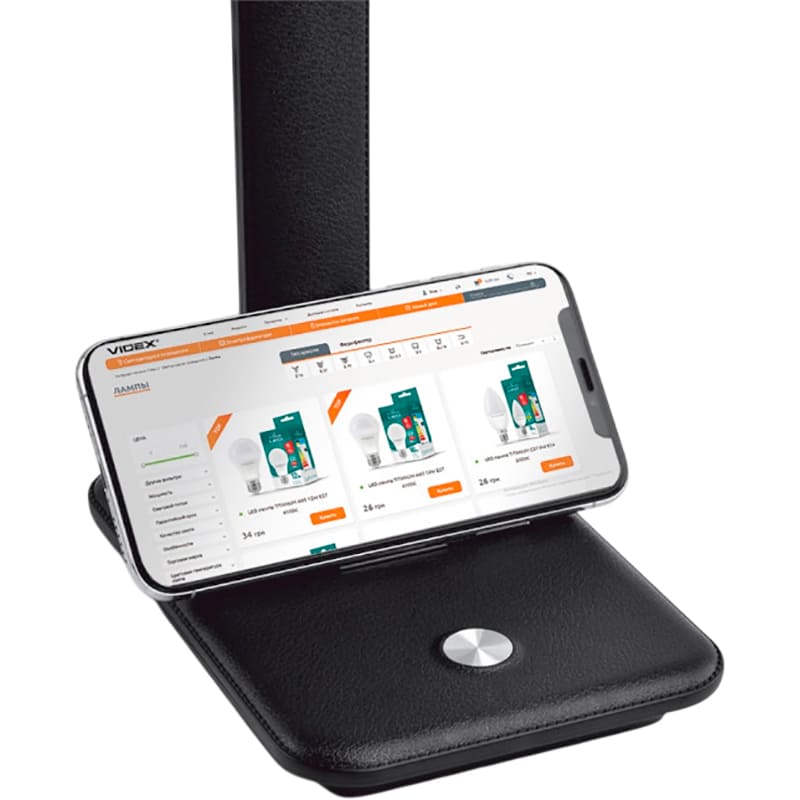 Настольная лампа TITANUM TLTF-009B 10W Black (25906) Количество источников света 1