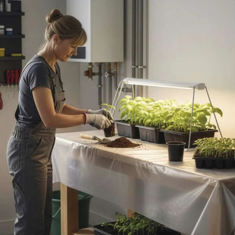 Фото 23 Фитолампа для растений EMOS LED 15 W (Z7903)