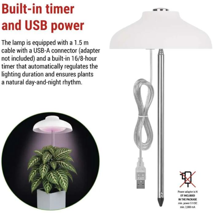 В інтернет магазині Фітолампа для рослин EMOS Z7901 White