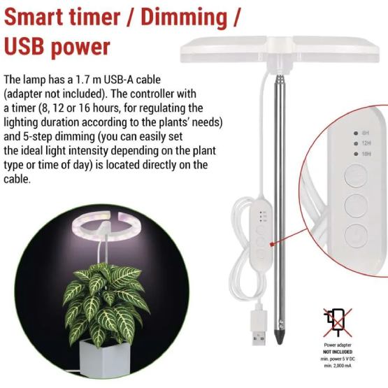 В інтернет магазині Фітолампа для рослин EMOS Z7902 White