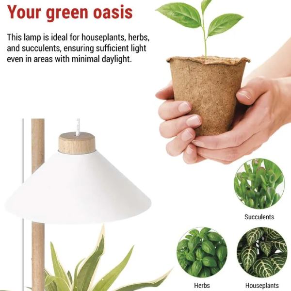 Фото 14 Фитолампа для растений EMOS Z7905 White