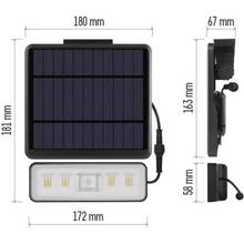Светодиодный солнечный прожектор EMOS 1300 лм 4000K (ZG112S)