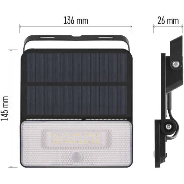 В інтернет магазині Світлодіодний сонячний прожектор EMOS ZG121S 1000 лм 4000K
