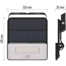 Світлодіодний сонячний прожектор EMOS ZG121S 1000 лм 4000K