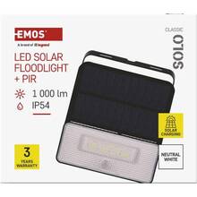 Світлодіодний сонячний прожектор EMOS ZG121S 1000 лм 4000K