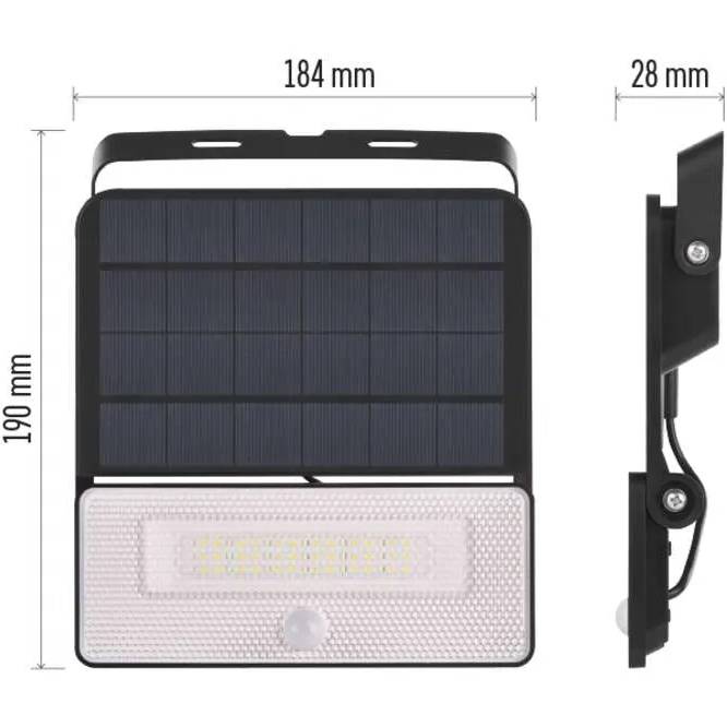В интернет магазине Светодиодный солнечный прожектор EMOS 1600 лм 4000K (ZG122S)