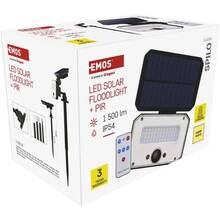 Світлодіодний сонячний прожектор EMOS 1500 лм 3000K (ZG131S)