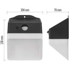 Світлодіодний сонячний світильник EMOS 220 лм 4000K (ZG151S)