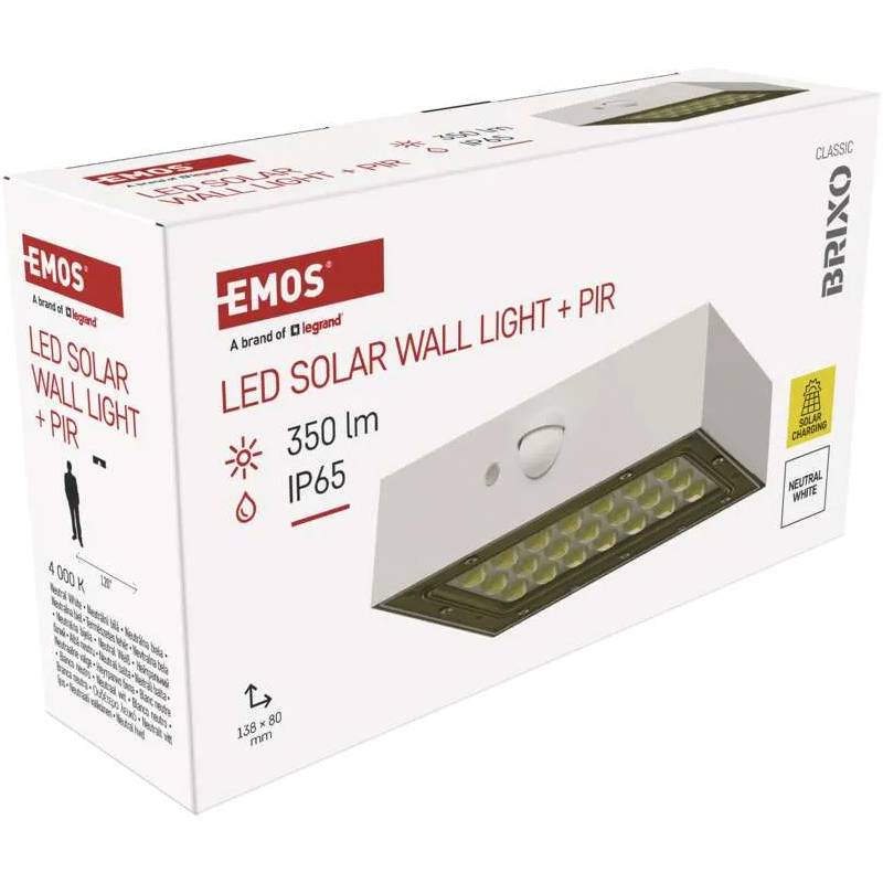 В інтернет магазині Світлодіодний сонячний світильник EMOS 350 лм 4000K (ZG161S)