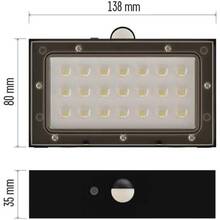 Світлодіодний сонячний світильник EMOS 350 лм 4000K (ZG162S)